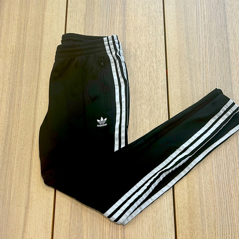 Adidas Black joggers